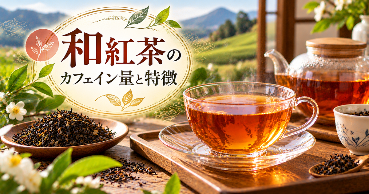 和紅茶のカフェイン量と特徴を徹底解説｜健康や飲み方・他飲料との比較で選ぶおすすめポイント